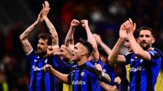 Hasil Liga Italia: Inter Milan Sejajar Juventus Seteah Bungkam AS Roma Tanpa Balas 2-0