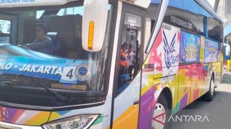 Total 126 Bus Program Balik Gratis Lebaran Sudah Berangkat dari Tirtonadi Solo