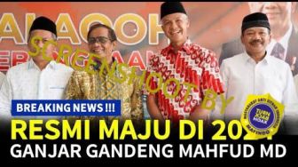 CEK FAKTA: Ganjar Pranowo Resmi Gandeng Mahfud MD Jadi Cawapres, Benarkah?