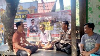 Jumat Curhat Polsek Permata Intan Dengar Keluhan Warga