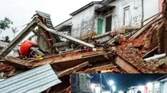 7 Rumah Warga Tapteng Rusak Ditimpa Material Longsor, Kerugian Ratusan Juta