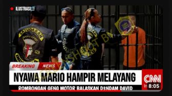 CEK FAKTA: Nyawa Mario Dandy Hampir Melayang Diserang Geng Motor yang Balas Dendam, Benarkah?