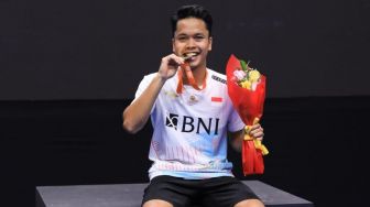 3 Rekor yang Diukir Anthony Ginting Usai Juarai Kejuaraan Badminton Asia 2023