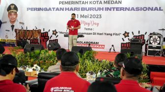 Bobby Nasution Ingin 100 Persen Buruh dan Pekerja di Medan Tercover BPJS