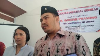 Relawan Ganjar Milenial Sumbar Deklarasi Dukung Ganjar Pranowo Capres 2024