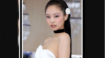 Jennie BLACKPINK Tampil Memukau dalam Balutan Chanel di Met Gala 2023