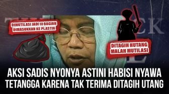 Throwback Crime Story: Aksi Sadis Nyonya Astini Habisi Nyawa Tetangga, Tak Terima Ditagih Utang