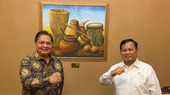 Relawan Jokowi-Gibran Sebut Prabowo-Airlangga Berpeluang Berpasangan di Pilpres 2024