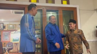 Temui SBY di Cikeas, Cak Imin: Gimana Pak Sehat? Awet Muda Ya