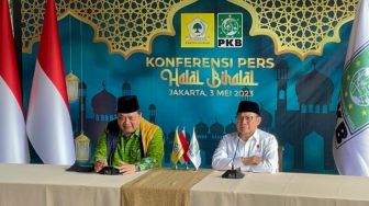 Bertemu di Senayan, Airlangga-Muhaimin Sepakat Golkar-PKB Jadi Koalisi Inti untuk Jajaki Pembentukan Koalisi Besar