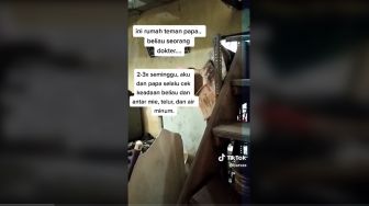 Viral Dokter Tinggal di Rumah Mewah Kumuh Sebatang Kara Masih Terima Pasien, Netizen Ribut IDI Harus Bantu!