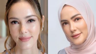 Cathy Sharon Diduga Mualaf Usai Cerai, Wajah Manglingi Pakai Jilbab Tuai Pujian