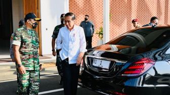 Bukan Helikopter atau Motor Trail, Jokowi Bakal Jajal Jalan Rusak di Lampung Pakai Mobil
