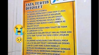 Tata Tertib Toilet di SPBU Sumatera Utara Ini Beda dari yang Lain, Kocak Abis!
