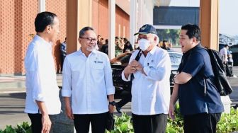 Zulhas dan Erick Thohir Ajak Presiden Tinjau Jalan Rusak di Kampung Halamannya