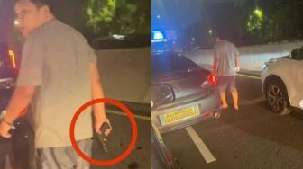Polisi Selidiki Pria yang Aniaya dan Todong Pistol ke Sopir Taksi Online