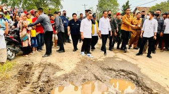Jokowi Enggan Lewati Jalan yang Sudah Diperbaiki Pemprov Lampung: Perbaikan Sedikit Tidak Permanen
