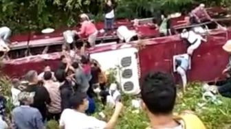 Benyamin Davnie Bertolak ke Guci Tegal, Pastikan Kondisi Korban Bus Rombongan Peziarah yang Masuk Jurang