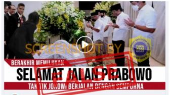 CEK FAKTA: Selamat Jalan Prabowo, Taktik Jokowi dalam Politik 2024 Berjalan Lancar, Benarkah?