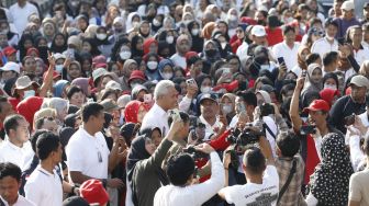 Ganjar Dialog dan Dengarkan Langsung Aspirasi Buruh di Salatiga