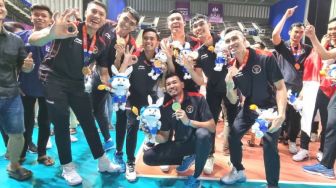 Serba Tiga di Emas Bola Voli Putra SEA Games 2023 Kamboja