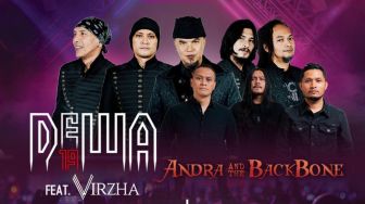 Dewa 19 dan Andra and The Backbone Tampil Bareng di Konser Kelas Malam Graduation