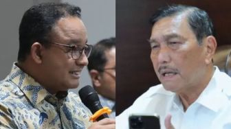 Perang Sengit Luhut vs Anies soal Subsidi Mobil Listrik: Tantang Datang ke Kantor!