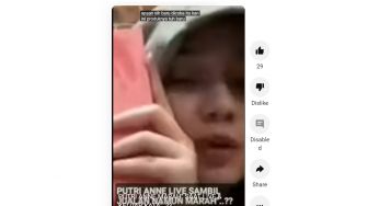 Putri Anne Marah-Marah Lagi saat Live TikTok: Apaan Sih, Kupingnya Tuh Dipakai Bunda