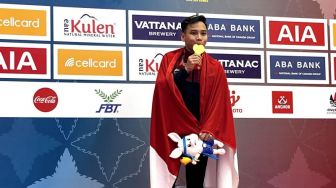 Muhammad Daffa Golden Boy Raih Emas Pertama dari Wushu di SEA Games 2023