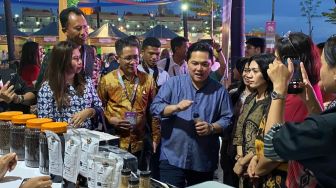 Erick Thohir Dorong UMKM Mendunia lewat Pameran UMKM Rumah BUMN, SME's HUB di Ajang KTT ASEAN 2023