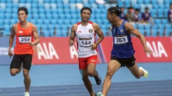 Lalu Muhammad Zohri Beberkan Kunci Sukses Amankan Tiket Semifinal 100 Meter Putra Asian Games 2022