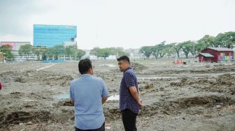 Bobby Sebut Progres Revitalisasi Lapangan Merdeka Medan Capai 80 Persen