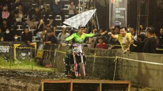 Ungguli Crosser Jagoan Solo, Lantian Juan Juara Umum Seri Pembuka Trial Game Dirt 2023