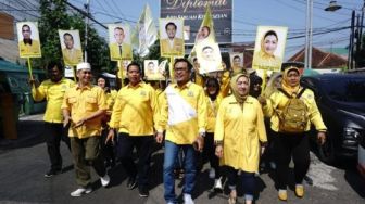 Pegiat Medsos, Youtuber hingga aktifis Warnai Bacaleg Golkar Surabaya