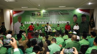 Sambangi DPW PPP Jabar, Ganjar Mantapkan Komitmen Pemenangan Pilpres 2024