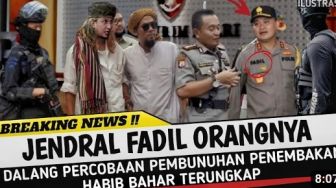 CEK FAKTA: Fadil Imran Dalang Penembakan Habib Bahar bin Smith, Benarkah?