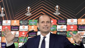 Allegri Ingatkan Pemain Tetap Tenang di Bawah Tekanan Publik Pizjuan, Kunci Juventus Lolos Final Liga Europa