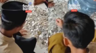 Viral Tukang Jamu Daftarkan Anak ke Pesantren Tahfidz Pakai Uang Koin yang Ditabung di Galon