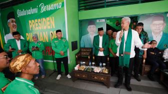 Ke Kantor DPW PPP Manado, Ganjar Konsolidasikan Pemenangan Pilpres 2024