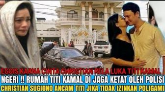 Cek Fakta: Christian Sugiono Ancam Bakal Lukai Titi Kamal Jika Tak Diizinkan Poligami