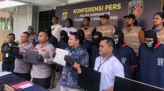 Polisi Bekuk Lima Tersangka Pencuri Spesialis Ruko Kosong di Pademangan, Kerugian Hingga Ratusan Juta