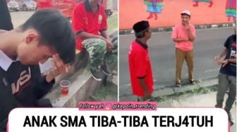 Seorang Remaja SMA Pingsan di Pinggir Jalan, Alasannya Bikin Nyesek!