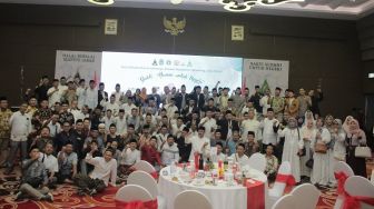 Usung Tema "Bhakti Alumni Untuk Negeri", Ikatan Keluarga Alumni Pesantren Tebuireng Jabar Gelar Halal Bihalal di Cirebon