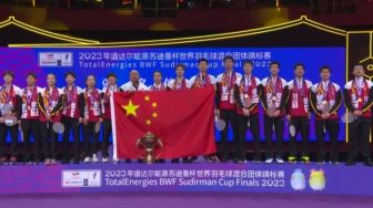 Sudirman Cup 2023: China Juara usai Taklukkan Korea Selatan 3-0 di Final