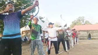 Jelang Fornas di Bandung, Fespati Sultra Seleksi Atlet Panahan Tradisional