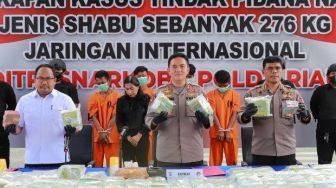 Pengendali 411 Kg Sabu DPO Polda Riau Ditangkap di Malaysia