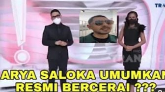 CEK FAKTA: Arya Saloka Umumkan Sudah Resmi Cerai, Benarkah?