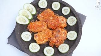 Resep Tahu Geprek Crispy Sambal Bawang, Pedasnya Nendang!