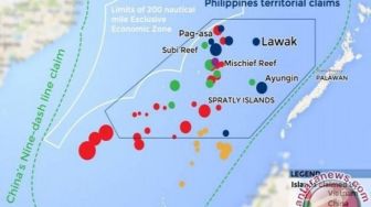 China Makin Maruk, Tempatkan Tiga Penanda di Laut Cina Selatan dengan Klaim Wilayahnya