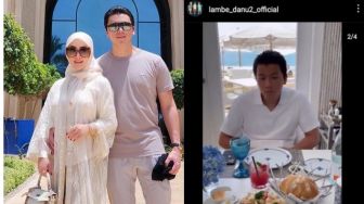 Sarapan Bareng Syahrini, Ekspresi Reino Barack Malah Jadi Omongan: Mikirin Luna Maya?